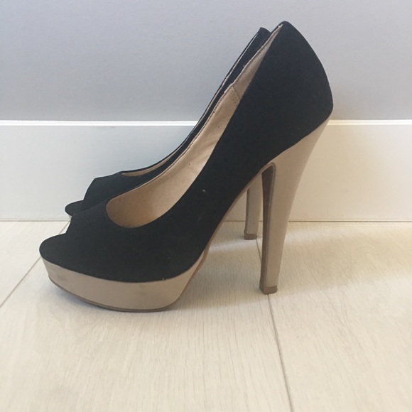 Aldo black stiletto heals, size 37 - Picture 4 of 6